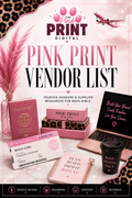 The Pink Print Digital Vendor List
