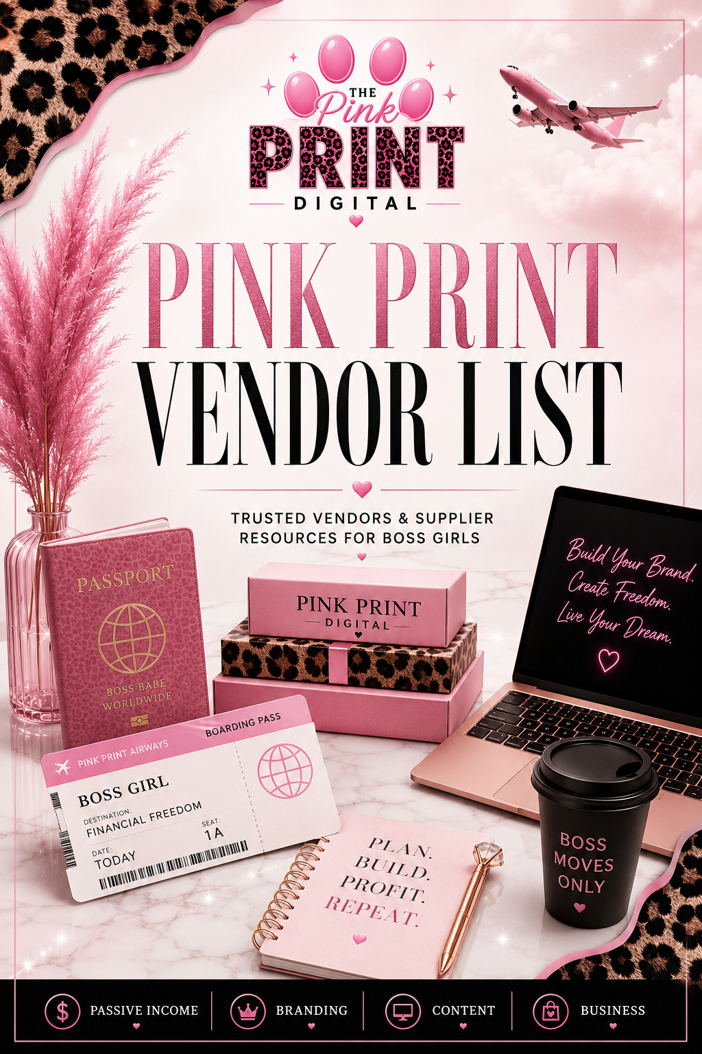 The Pink Print Digital Vendor List