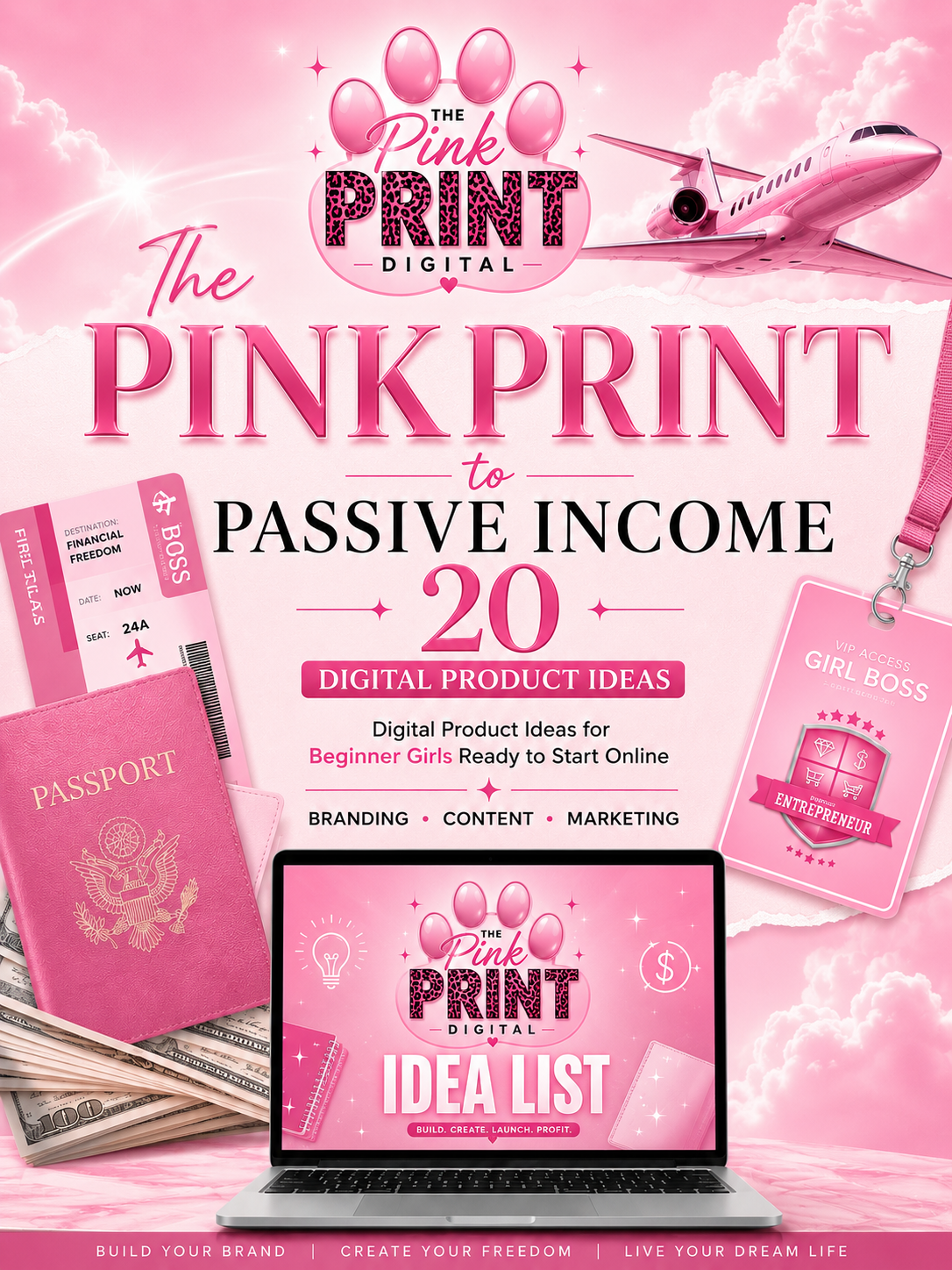 The Pinkprint Digital Idea List
